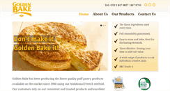 Desktop Screenshot of golden-bake.com